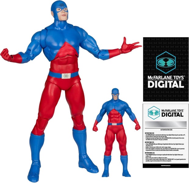 DC Direct Digital Collectible Wave: The Atom (DC The Silver Age) Action Figure Carousel 13