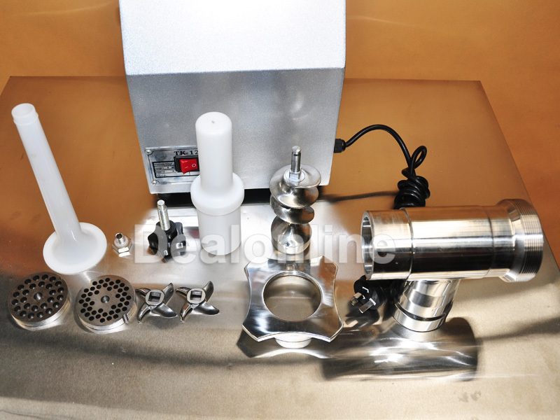 Meat Mincer Grinder Sausage Make 150KG/H Carousel 3