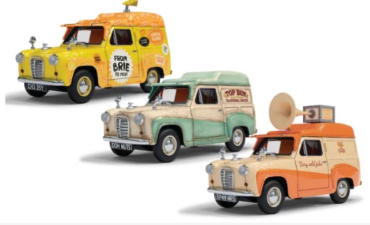Corgi 1:43 CC80505 Wallace & Gromit Austin A35 Van Collection Carousel 1