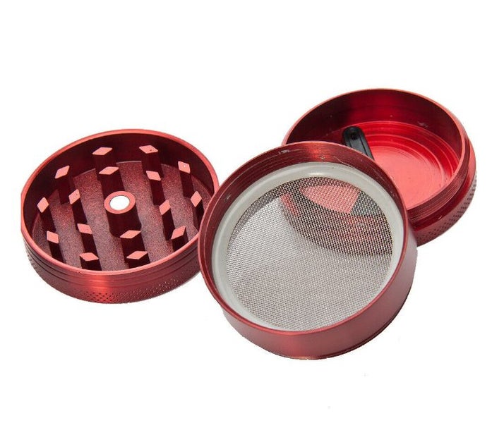Tobacco Herb Spice Grinder 4 Layers Red Color64188448909315110