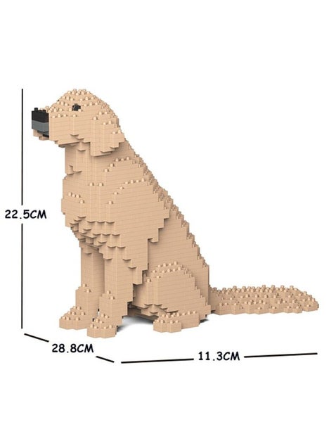 Jekca Animals - Golden Retriever Sitting 22cm Carousel 2