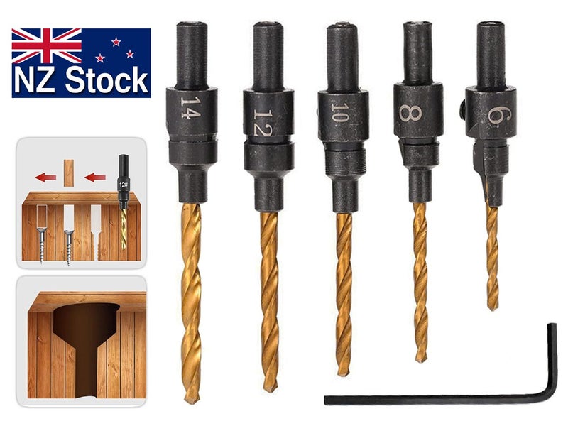 PTN New Countersink Drill Bit Set Sale Sale Carousel 1