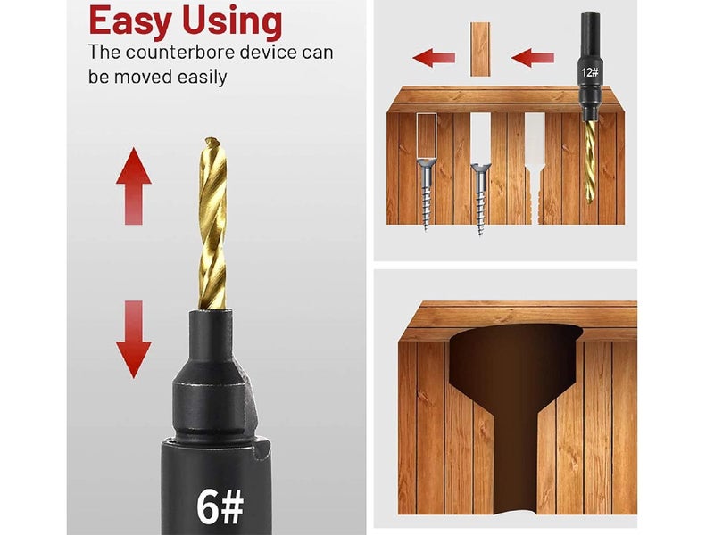 PTN New Countersink Bit Set Sale Sale Sale Carousel 2