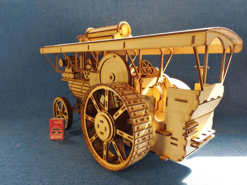 Midwest Farmer Traction Engine, 3D Puzzle - Build Your Vintage Workhorse!"62863240887554112