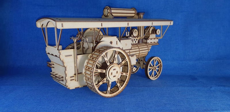 Midwest Farmer Traction Engine, 3D Puzzle - Build Your Vintage Workhorse!"62863240887554113