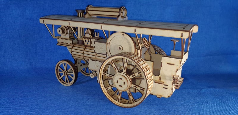 Midwest Farmer Traction Engine, 3D Puzzle - Build Your Vintage Workhorse!"62863240887554114