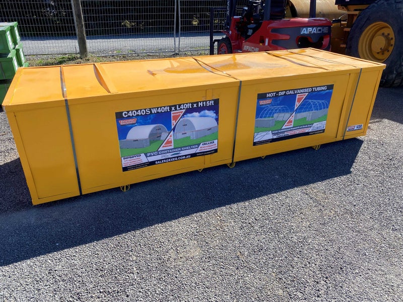 Container Shelter 12M x 12M Double Truss Carousel 5