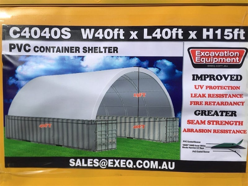 Container Shelter 12M x 12M Double Truss Carousel 2