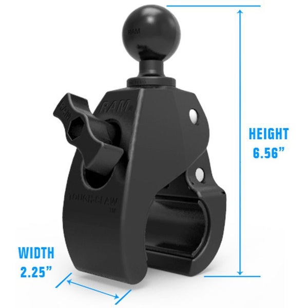 RAM Tough-Claw Adjustable Mount - Large - C Series (1.5" Ball) Carousel 2