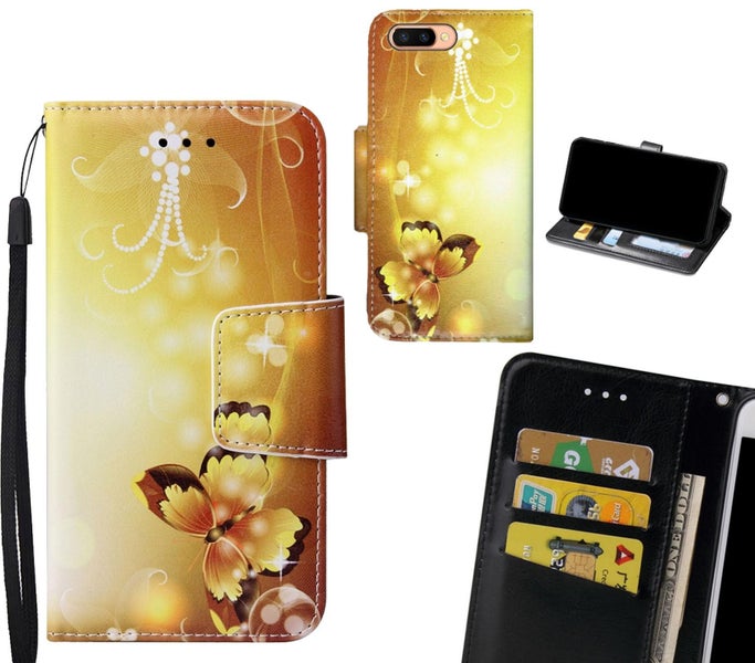 Oppo R11s Case wallet fine leather case printed Carousel 1