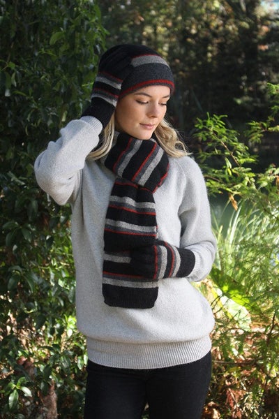 Possum Merino Horizontal Accent Scarf Carousel 2
