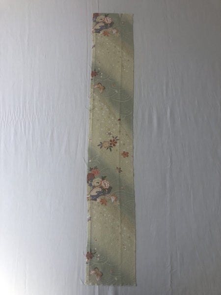 Japanese Kimono Vintage Silk Panel Fabric Piece Carousel 1