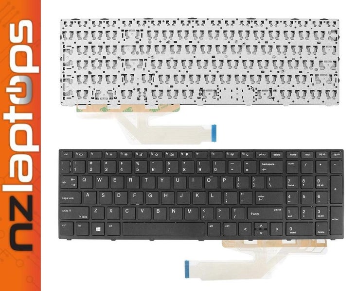 HP ProBook 450 G5 455 G5 470 G5 Keyboard - Black Carousel 1