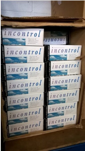 5 Pairs Womens "In Control" Light Incontinence Protection-Small Regular Carousel 3