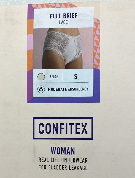 1 Pair Womens " Confitex" Light Incontinence Protection-Size Small Carousel 2