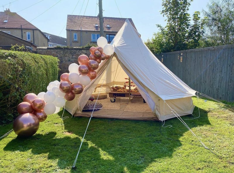 4m Bell Tent | 100% Pure Cotton | 100% Weather Resistant Carousel 1