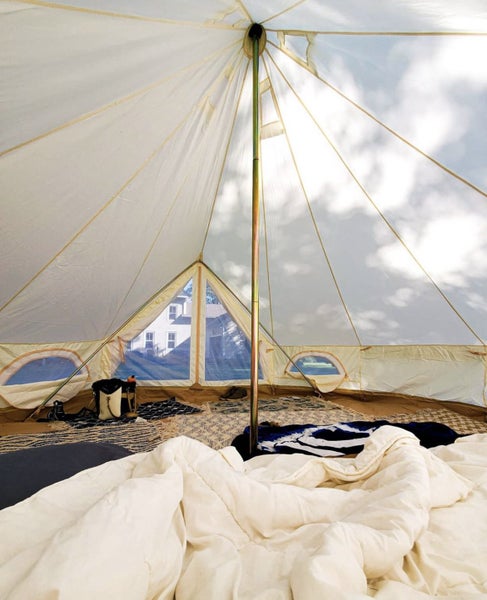 4m Bell Tent | 100% Pure Cotton | 100% Weather Resistant Carousel 2