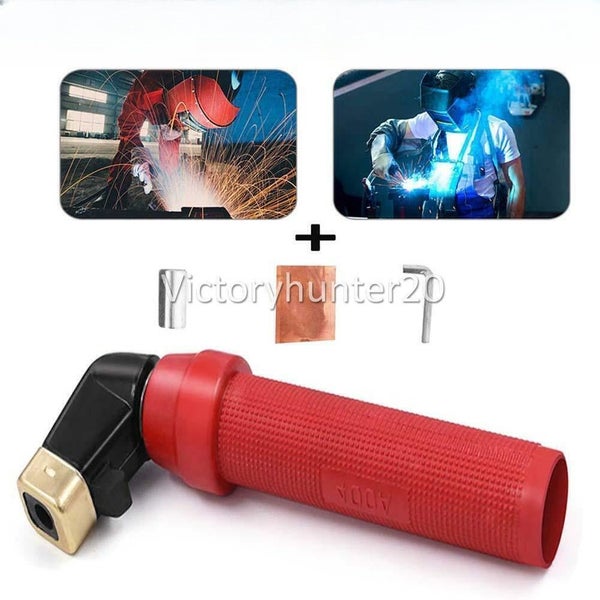 Twist Type Welding Electrode Holder 400A Welding Accessory Stick ARC Welder NEW Carousel 1