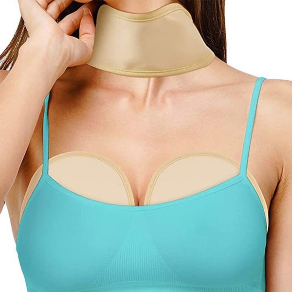 2PCS Reusable Castor Oil Chest Compress for Breast Care - White Carousel 3