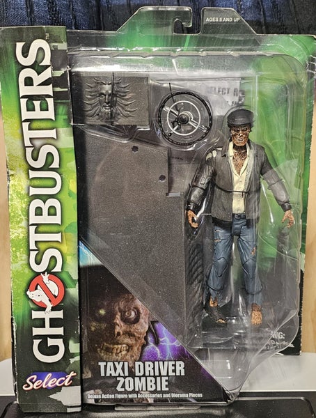 Ghostbusters Taxi Driver Zombie Diamond Select Toys 7 inch Scale Action Figure Carousel 1