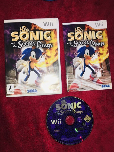 Sonic and the Secret Rings - Wii Game Carousel 1
