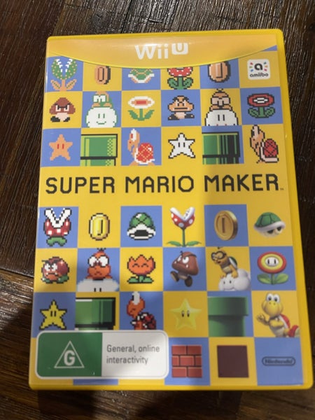 Super Mario Maker - Nintendo WiiU Game Carousel 1