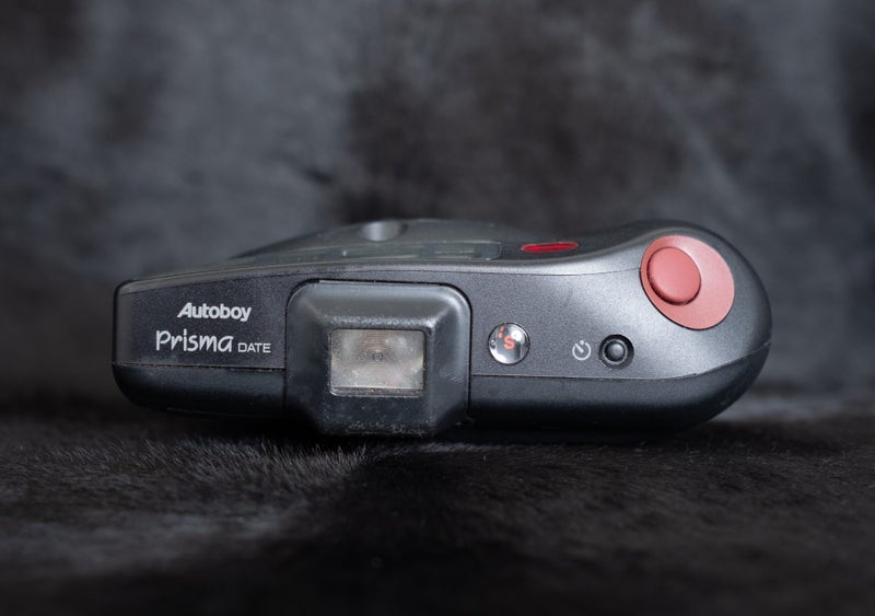 Canon Autoboy Prisma date compact camera with waist finder film tested Carousel 2