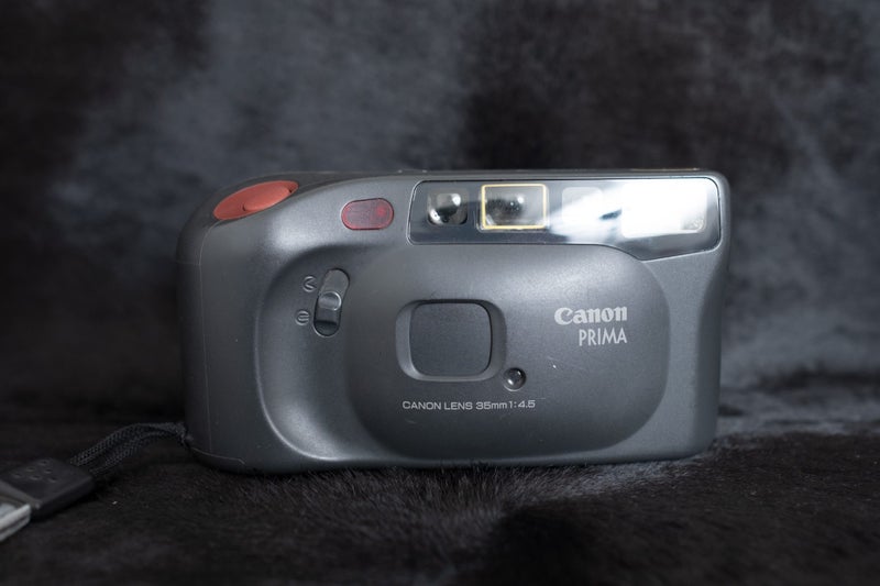 Canon Prima 4 date 4 continuous shot compact film camera Carousel 1