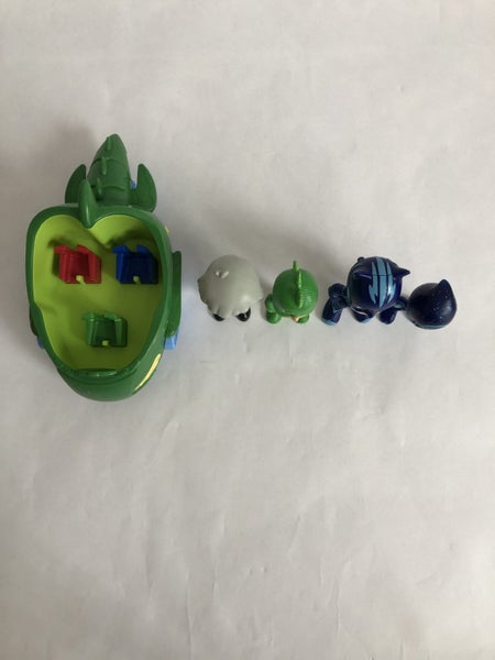 PJ Masks Set - Luna - Gekko - Catboy - Ninja Villan - Vehicle Carousel 2