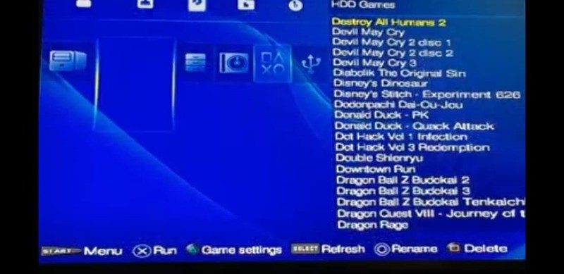 PlayStation 2 Moded with 2000GB Drive Carousel 2