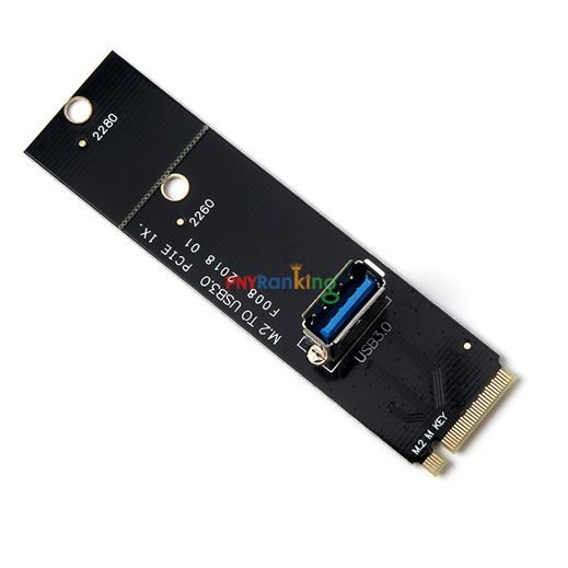 [ $1 AUCTION ] M.2 to PCI-E X16 Adapter USB 3.0 Riser Card Mining Convertor Carousel 1