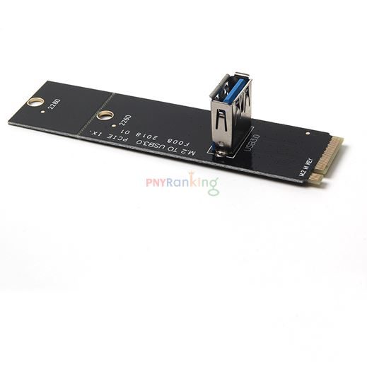 [ $1 AUCTION ] M.2 to PCI-E X16 Adapter USB 3.0 Riser Card Mining Convertor Carousel 2