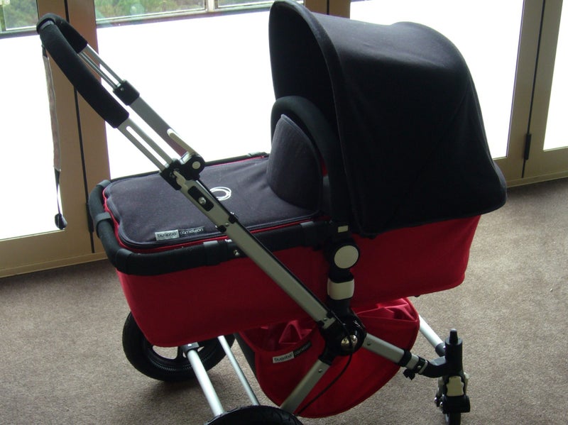 Bugaboo Cameleon Pushchair - Red & Black Carousel 1