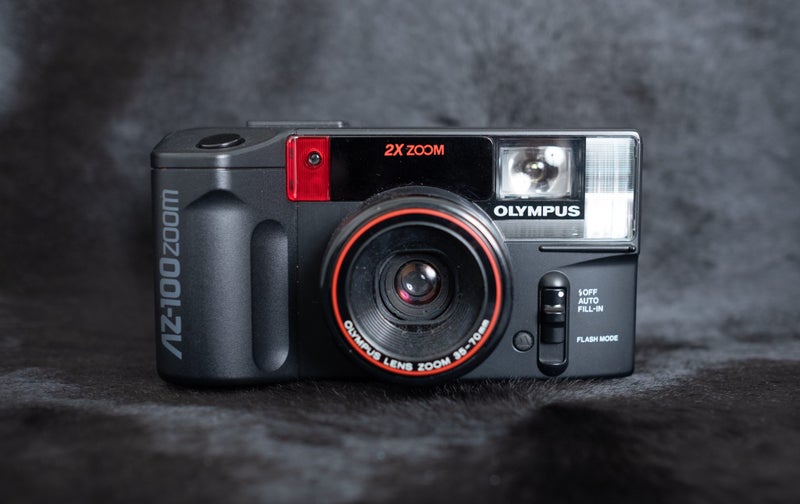 Olympus AZ-100 zoom film tested film compact camera Carousel 1