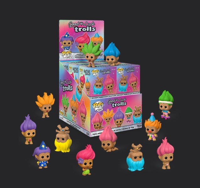 Funko Pop!Good Luck Trolls Blind Mystery Box All Vaulted From 2019 Carousel 2