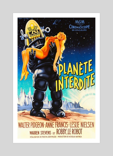 Planete Interdite by Roger Soubie Art Print - 61cm x 91cm Carousel 1