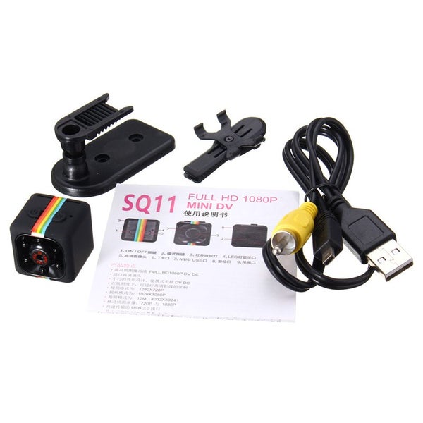 Mini SQ11 HD 1080P Car Home Hidden Cameras DVR DV Video Recorder Camcorder new Carousel 10