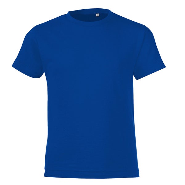 SOLS Childrens/Kids Regent Short Sleeve Fitted Carousel 1