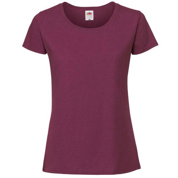 Fruit Of The Loom Womens/Ladies Ringspun Premium Carousel 1