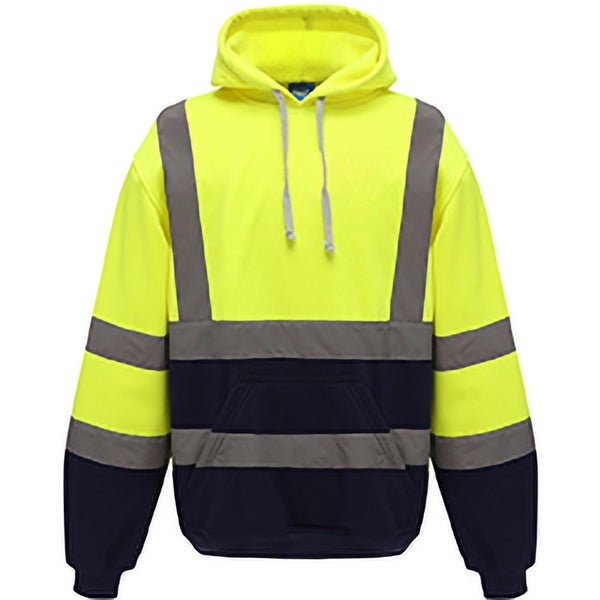 Yoko Mens Hi Vis Reflective Hoodie Carousel 1