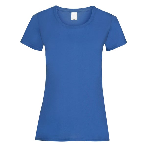 Womens/Ladies Value Fitted Short Sleeve Casual Carousel 1