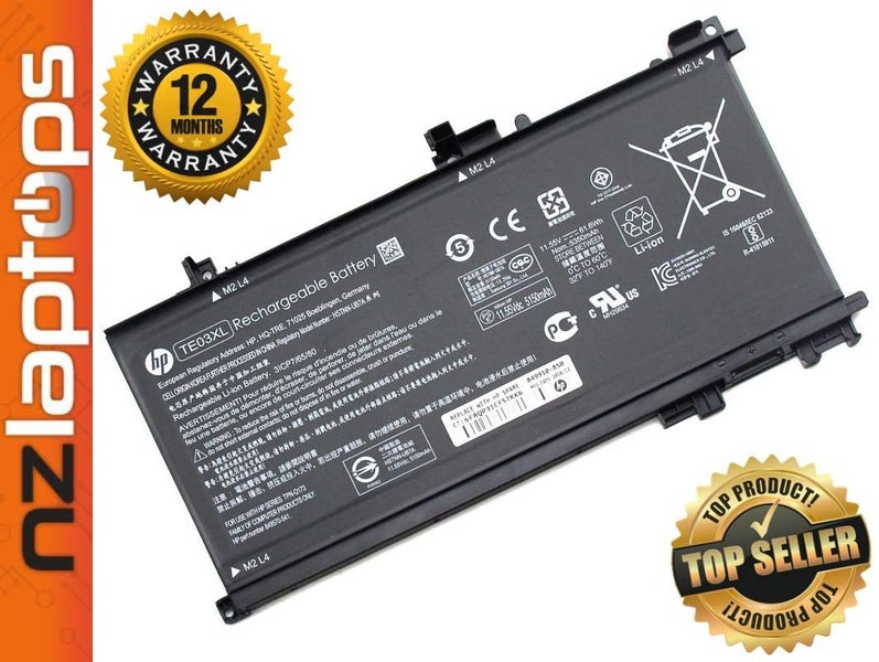 HP Battery TE03XL Omen 15-AX Pavilion 15-BC Carousel 1