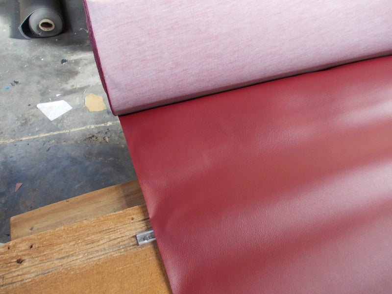 Upholstery Vinyl Bison Maroon - By the Metre Carousel 2