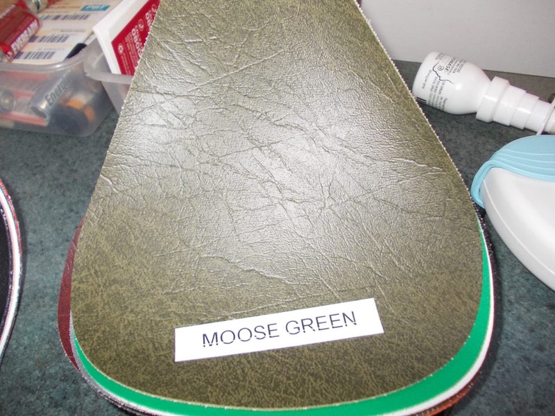 Upholstery Vinyl Moose Green - By the Metre Carousel 2