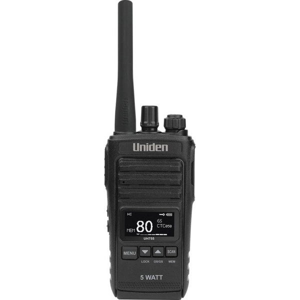 UH755 5W UHF CB Splashproof Radio Uniden Carousel 1