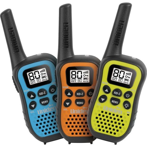 UH45-3 80Ch 0.5W UHF Handheld CB 3Pk With Kid-Z Mode Carousel 1