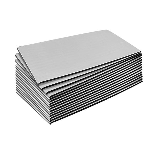 Weisshorn 36PCS 32CM X 50CM Car Sound Deadener Butyl Noise Insulation Heat Proof Carousel 1