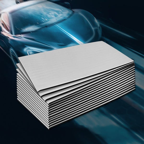 Weisshorn 36PCS 32CM X 50CM Car Sound Deadener Butyl Noise Insulation Heat Proof Carousel 8