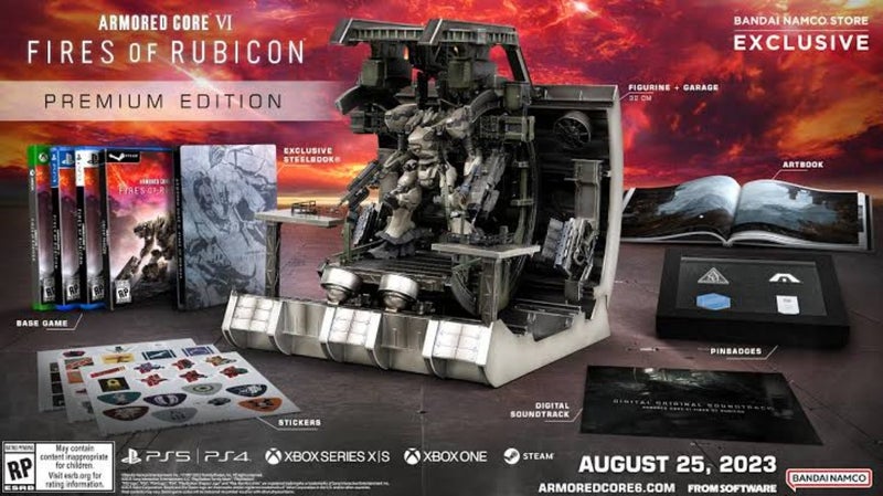 Armored Core 6 Fires of Rubicon Premium Collector's Edition PS5 (JP) Carousel 1