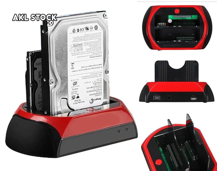 HDD Docking Station, IDE SATA Hard Drive Docking Station Carousel 1